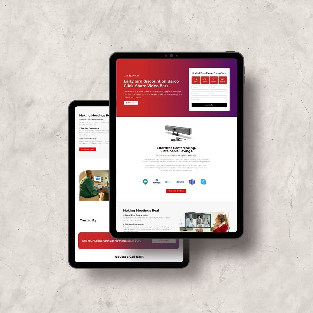 Tech & SaaS portfolio work