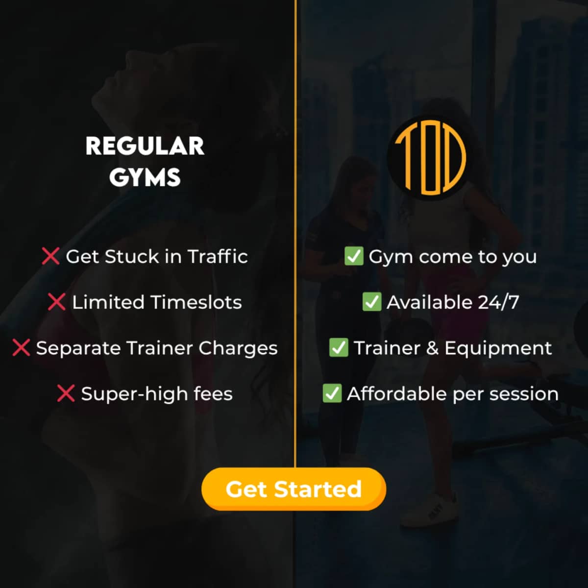 Fitness & Wellness portfolio work